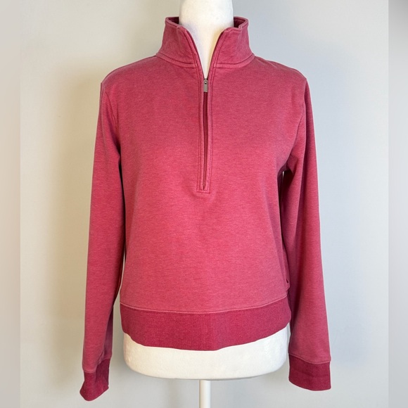 Travis Mathew Tops - Travis Mathew Cloud Fleece Half Zip Pullover Medium Pink